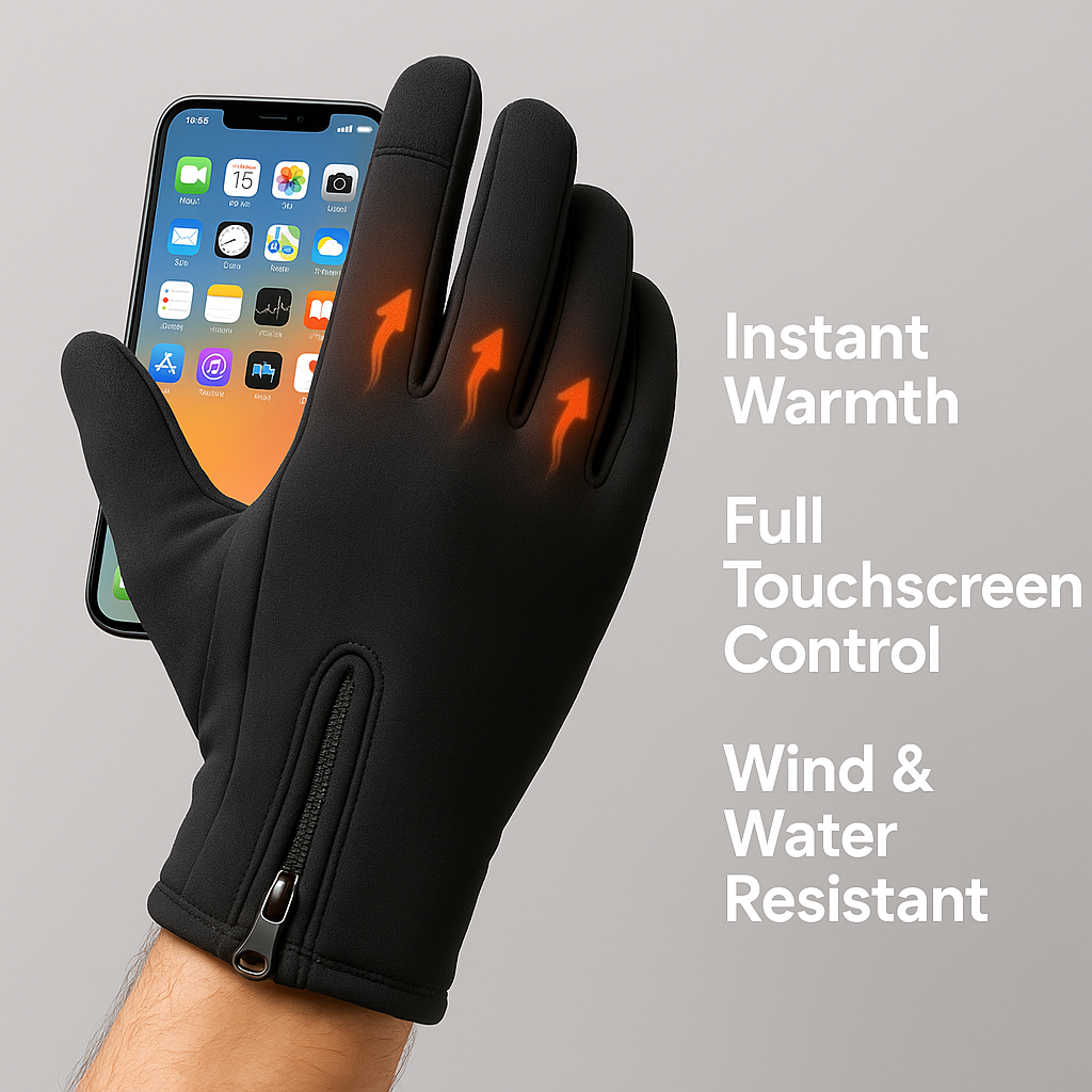 ThermoGlove™ – Heated Winter Gloves Instant Heat During Freezing Weather ❄